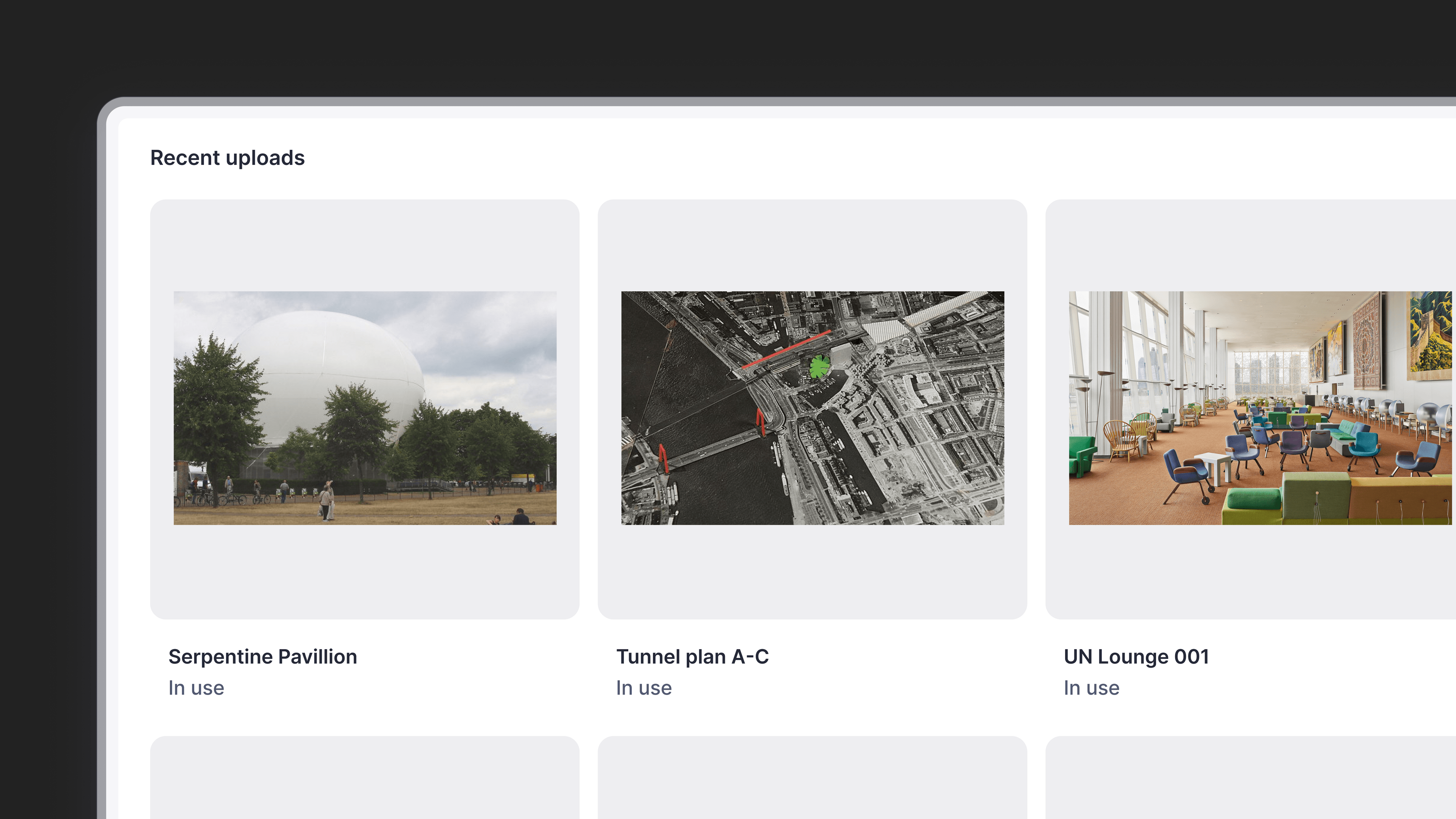 An image of a media library, as a product graphic, partially framed